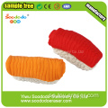 3,6 * 1,1 * 1,6 cm 3d lax sushi Formad Eraser